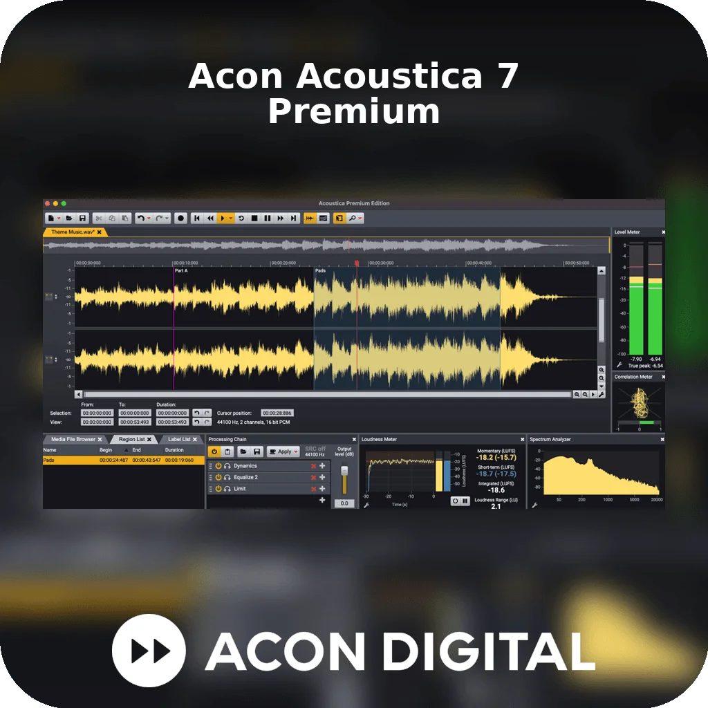 Acon Acoustica 7 Premium | Bound Plugins