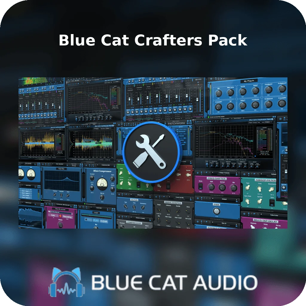 Blue Cat Crafters Pack | Bound Plugins