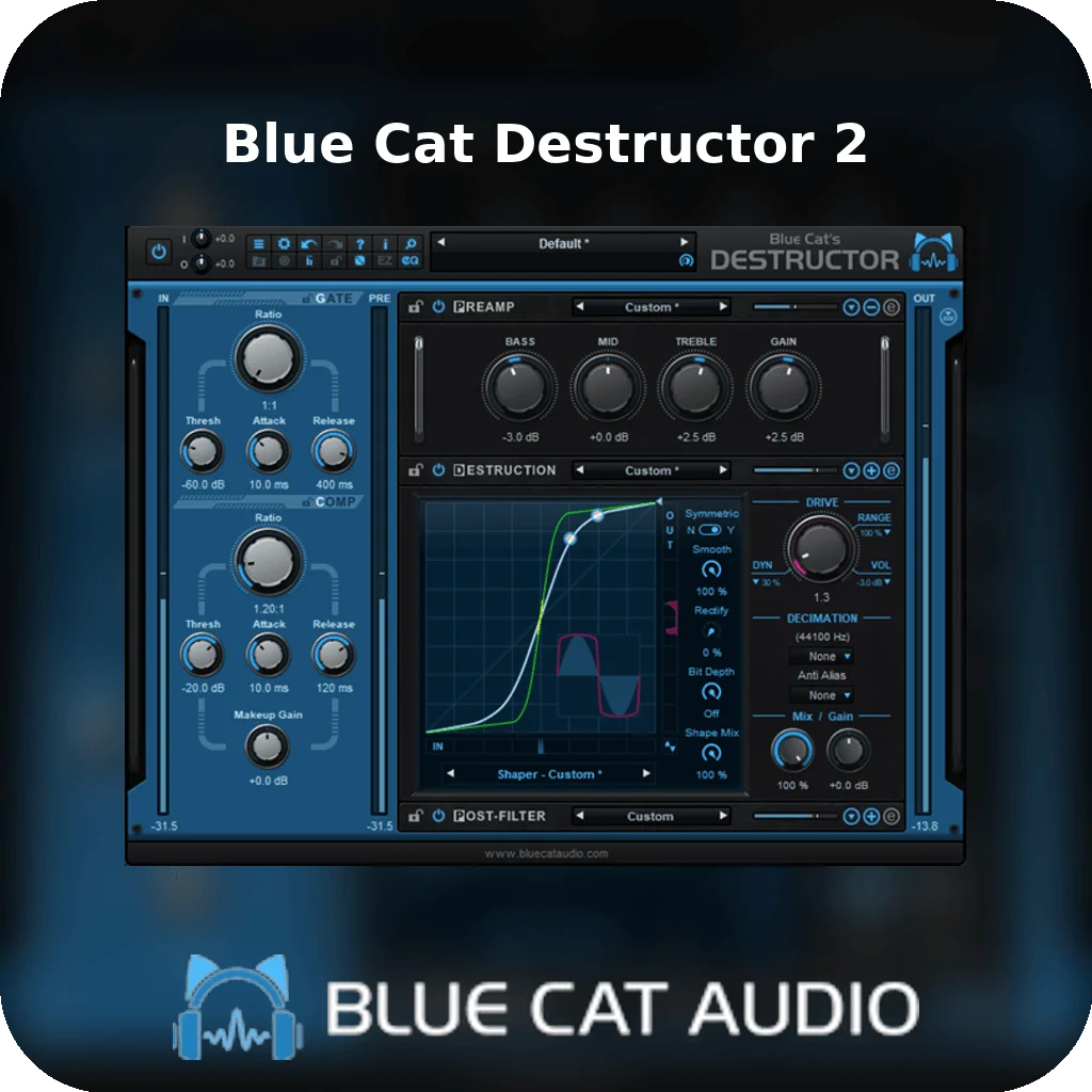 Blue Cat Destructor 2 | Bound Plugins