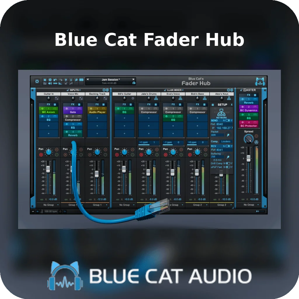 Blue Cat Fader Hub | Bound Plugins