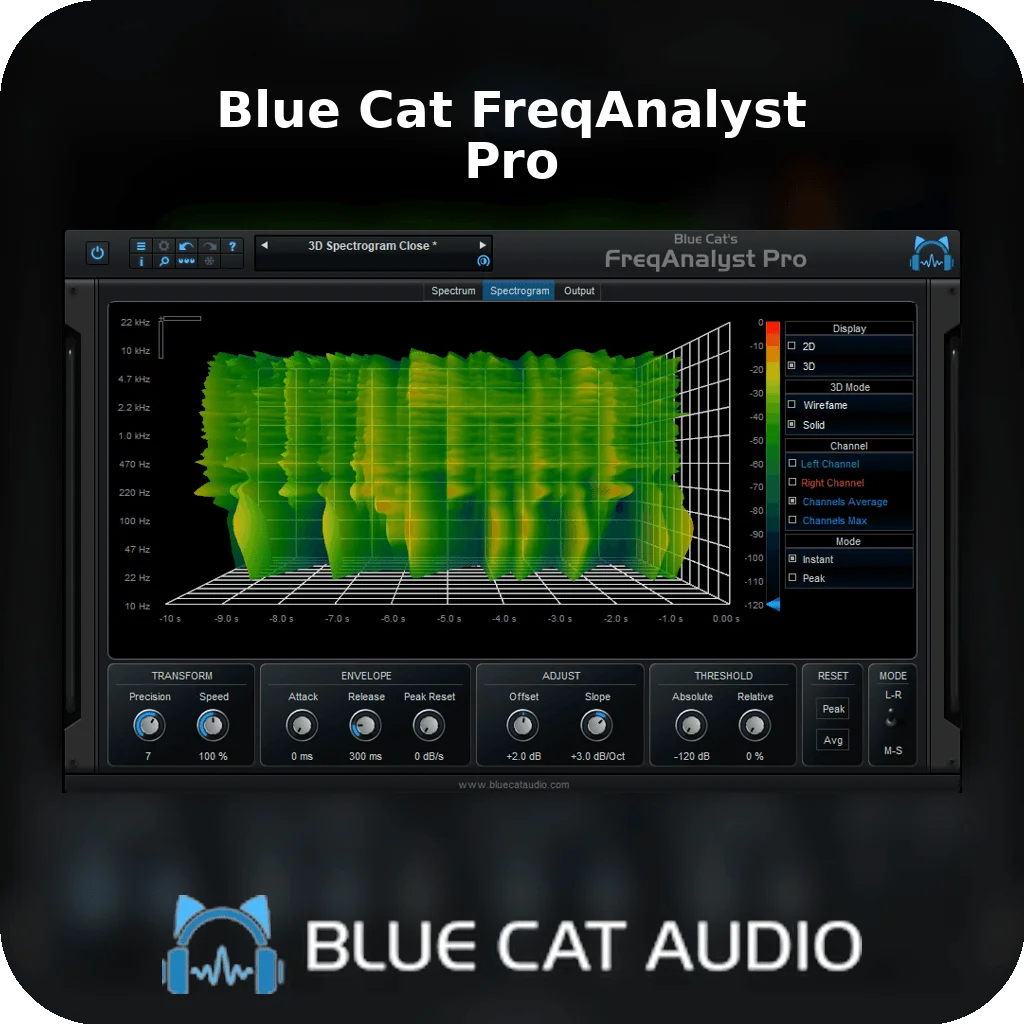 Blue Cat FreqAnalyst Pro | Bound Plugins