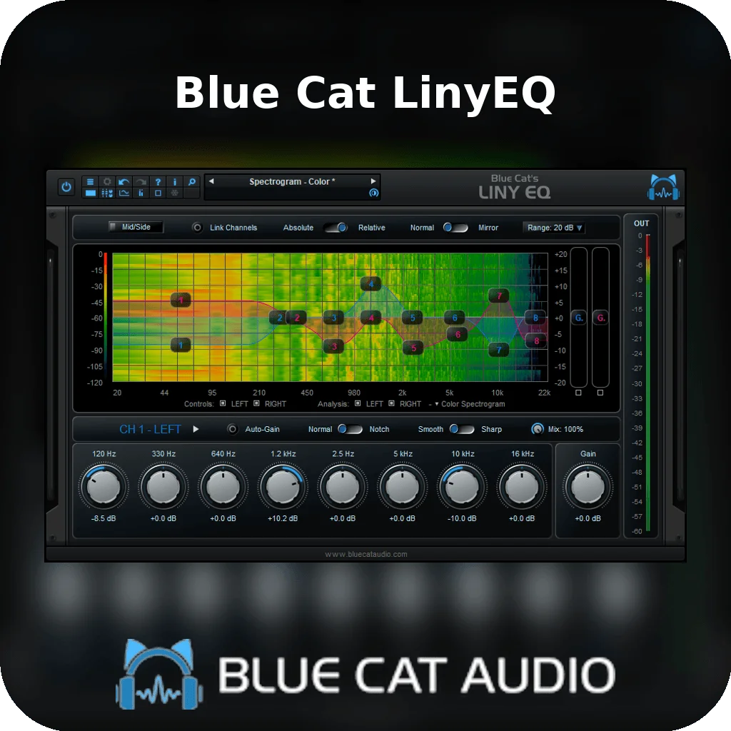 Blue Cat LinyEQ | Bound Plugins