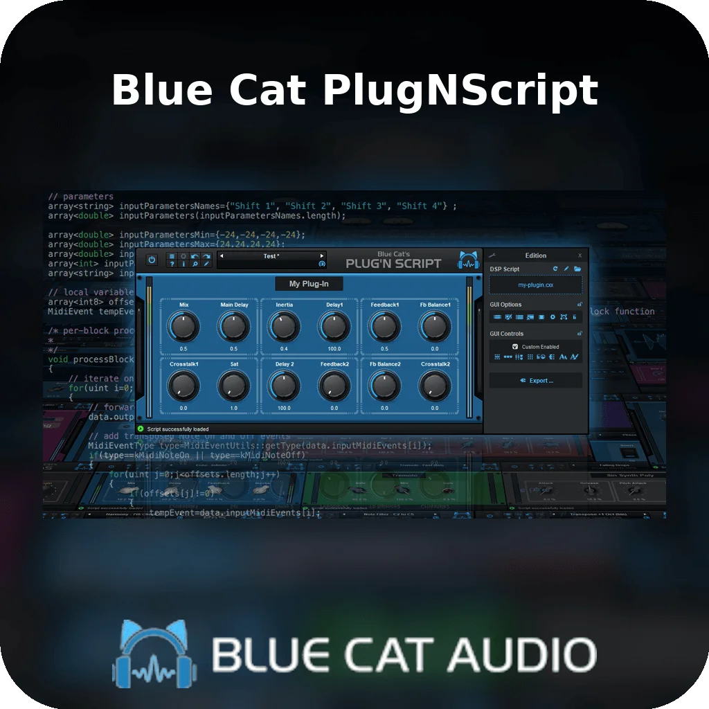 Blue Cat PlugNScript | Bound Plugins