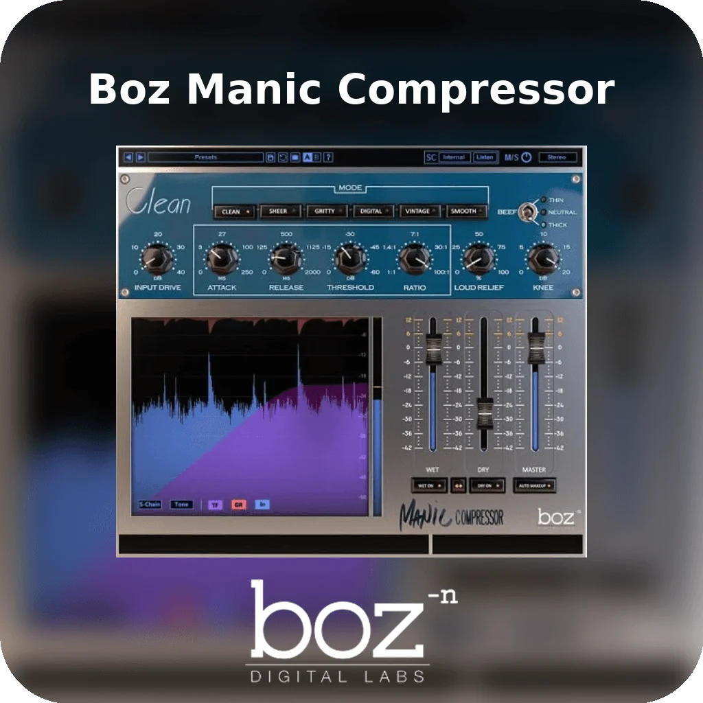 Boz Manic Compressor | Bound Plugins