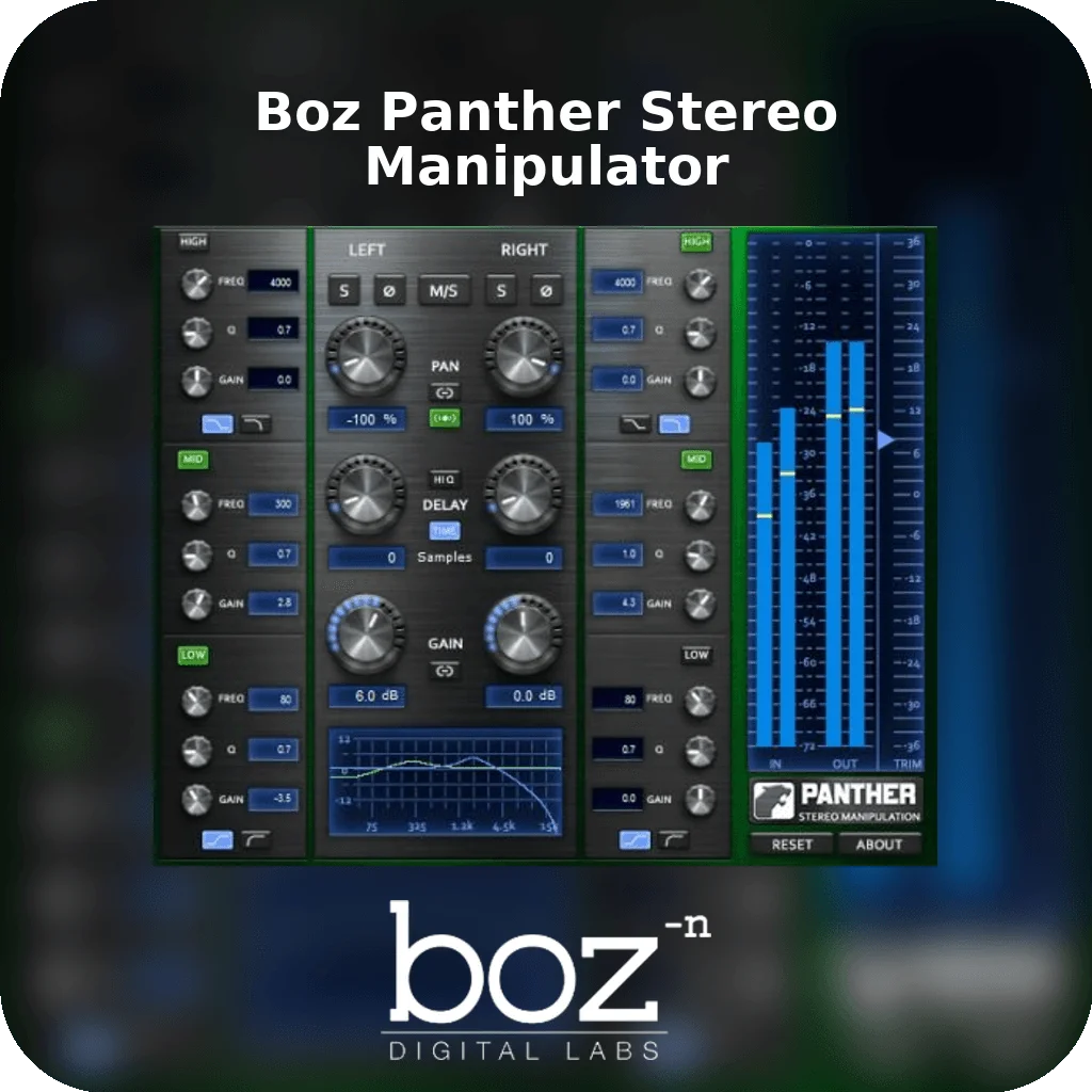 Boz Panther Stereo Manipulator | Bound Plugins