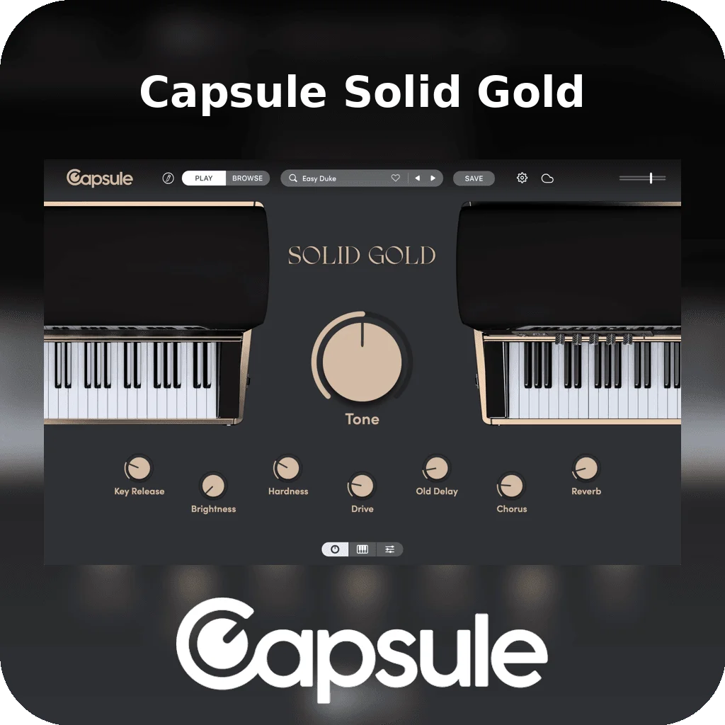 Capsule Solid Gold | Bound Plugins