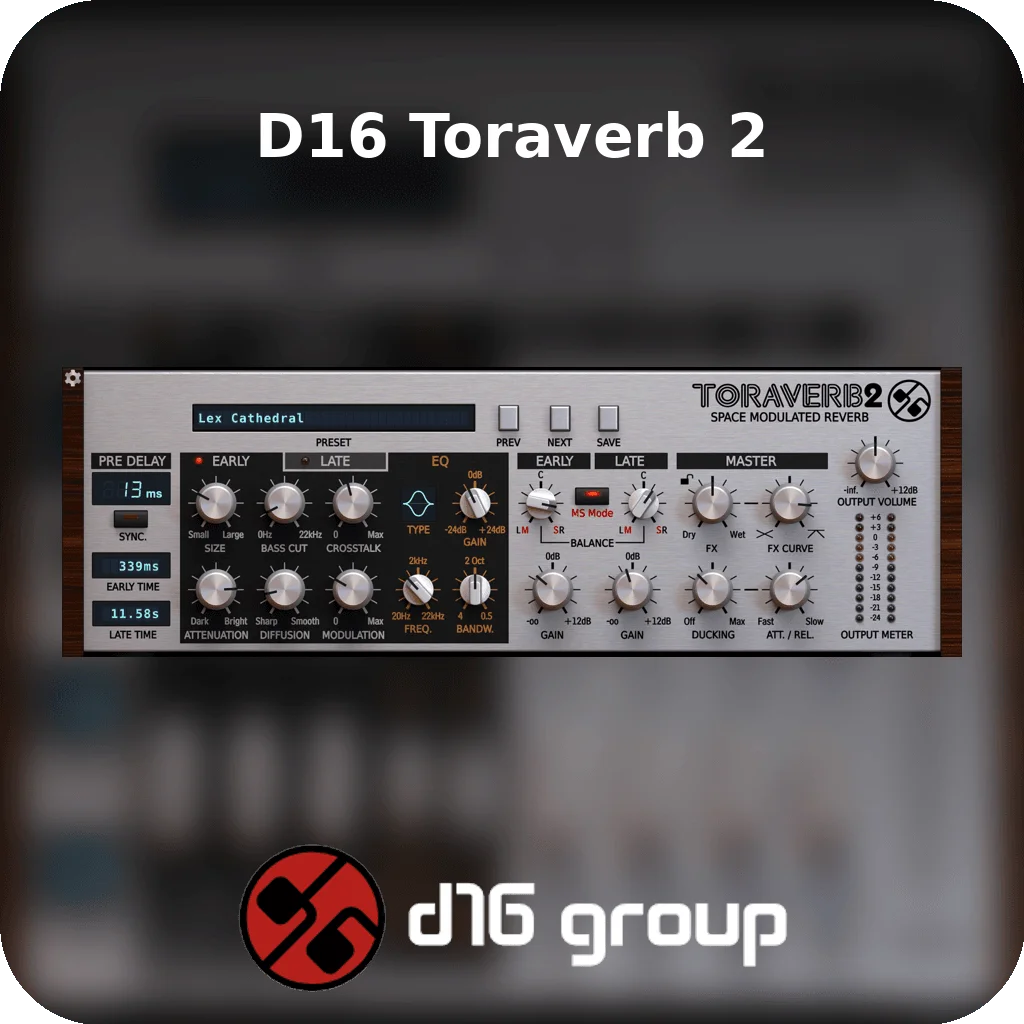 D16 Toraverb 2 | Bound Plugins