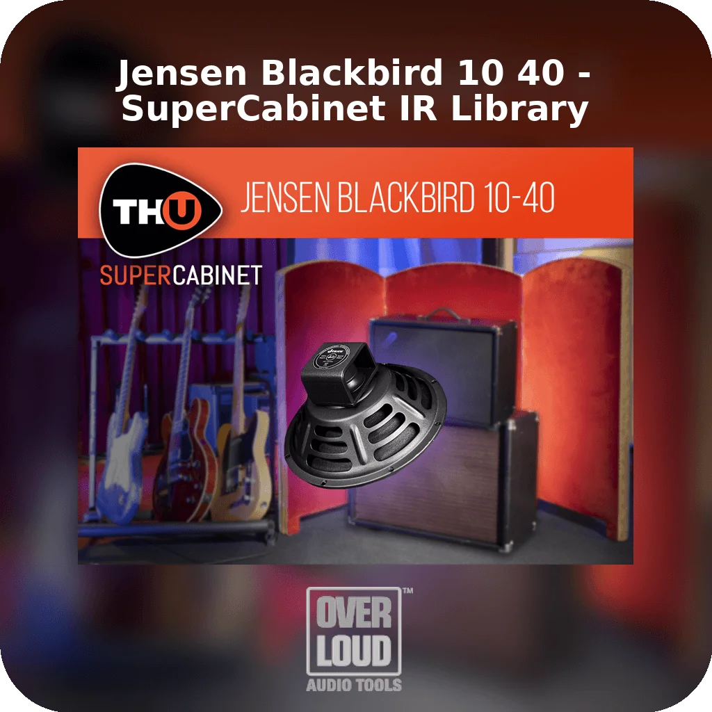 Jensen Blackbird 10 40 - SuperCabinet IR Library | Bound Plugins