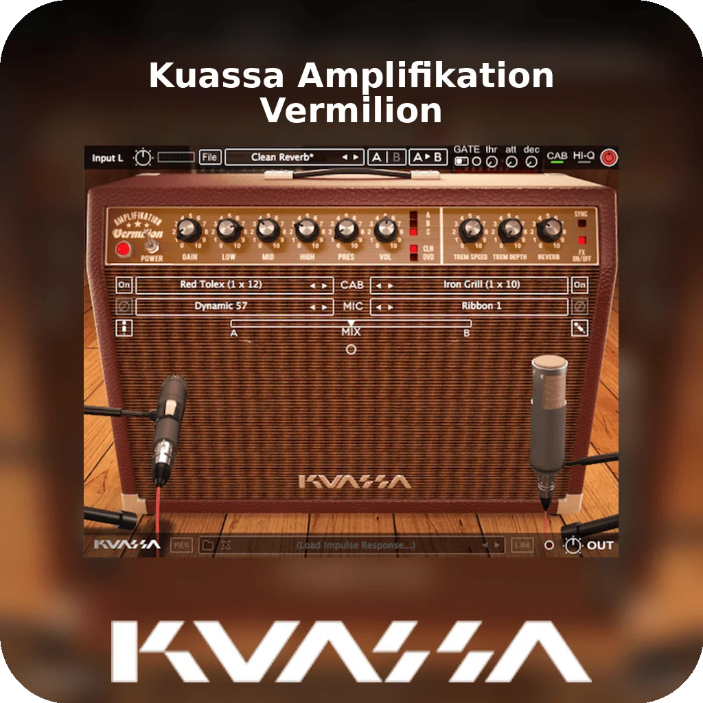 Kuassa Kuassa Amplifikation Vermilion | Bound Plugins