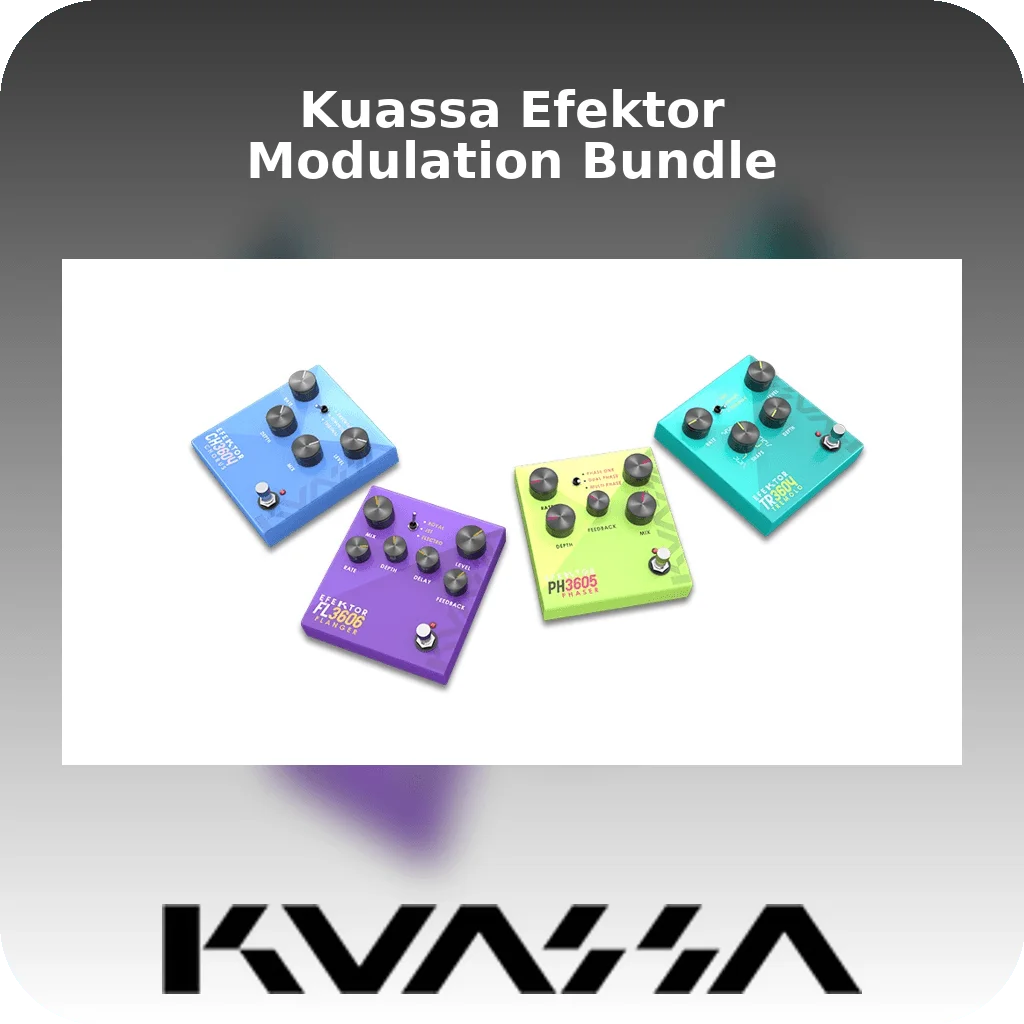 Kuassa Kuassa Efektor Modulation Bundle | Bound Plugins