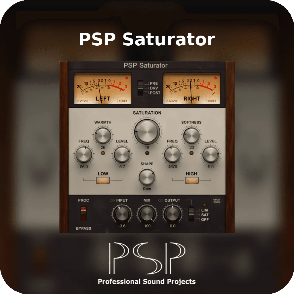 PSP Saturator | Bound Plugins