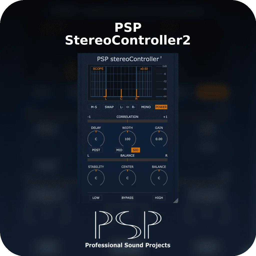 PSP StereoController2 | Bound Plugins