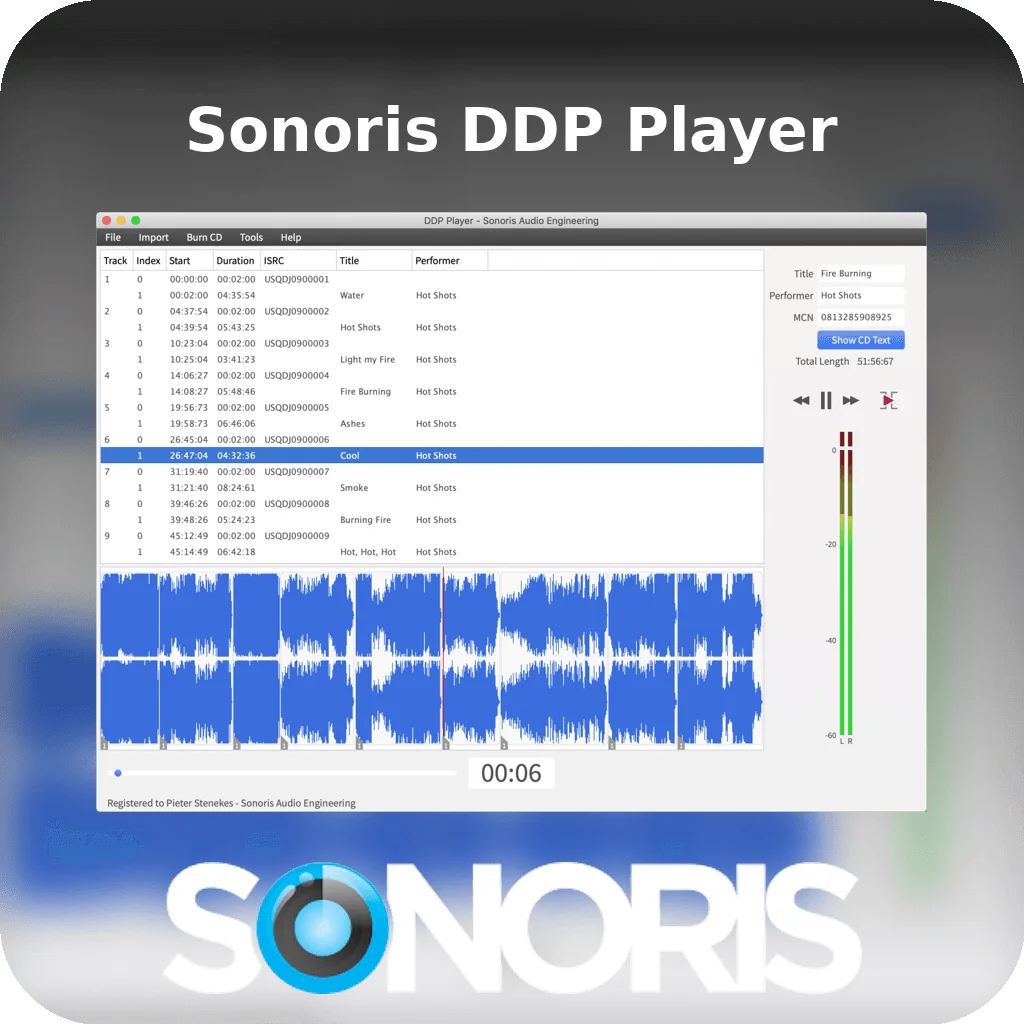 Sonoris DDP Player | Bound Plugins