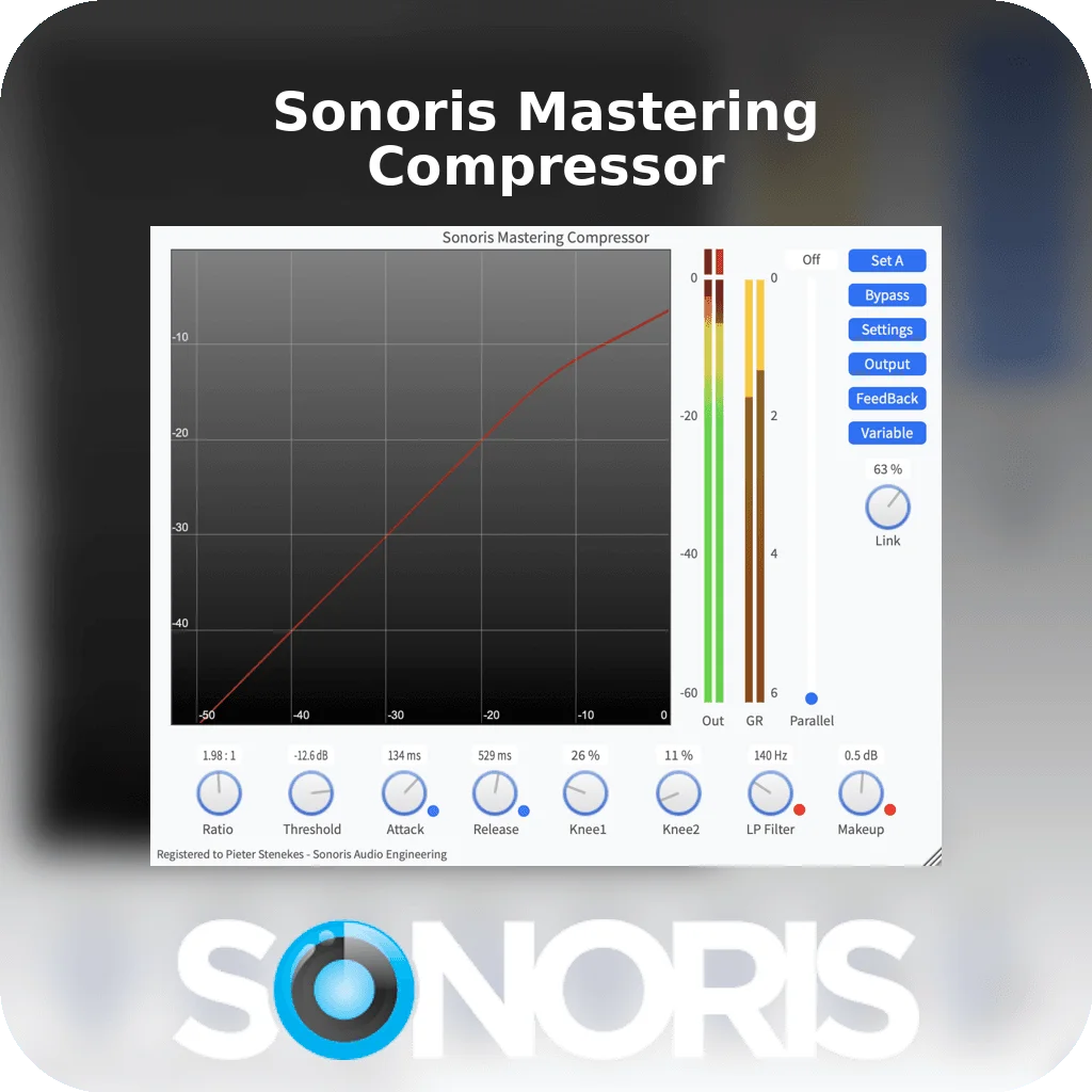 Sonoris Mastering Compressor | Bound Plugins