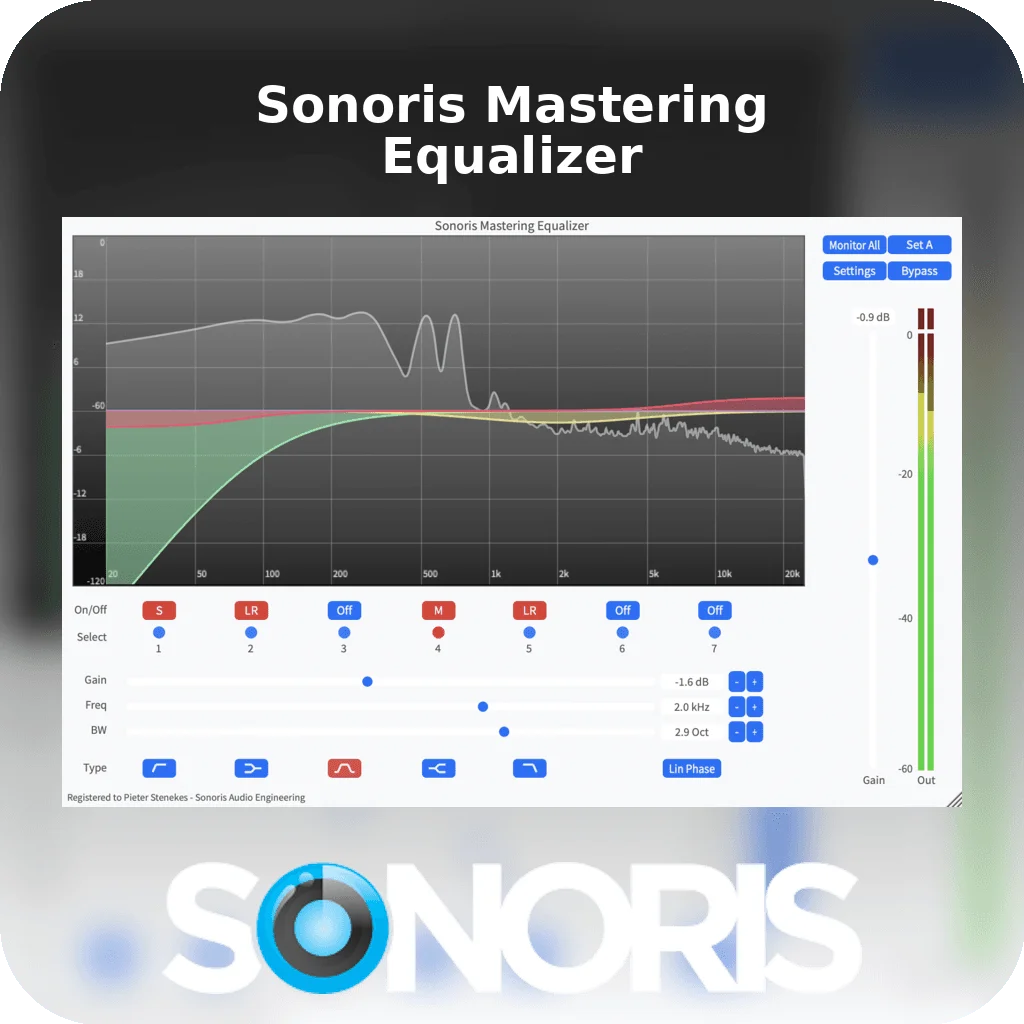 Sonoris Mastering Equalizer | Bound Plugins