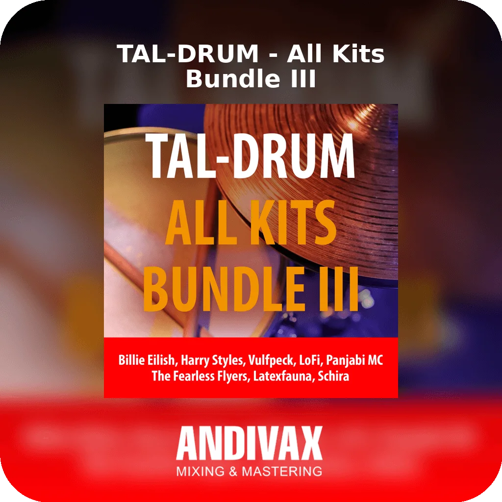 TAL-DRUM - All Kits Bundle III | Bound Plugins